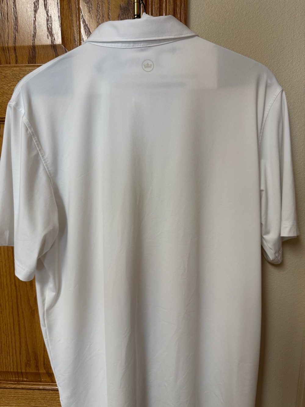 Peter Millar White Men's Performance Polo - Picture 3 of 4